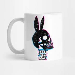 Soft Goth Bunny Skull: CUTE to the BONE Mug